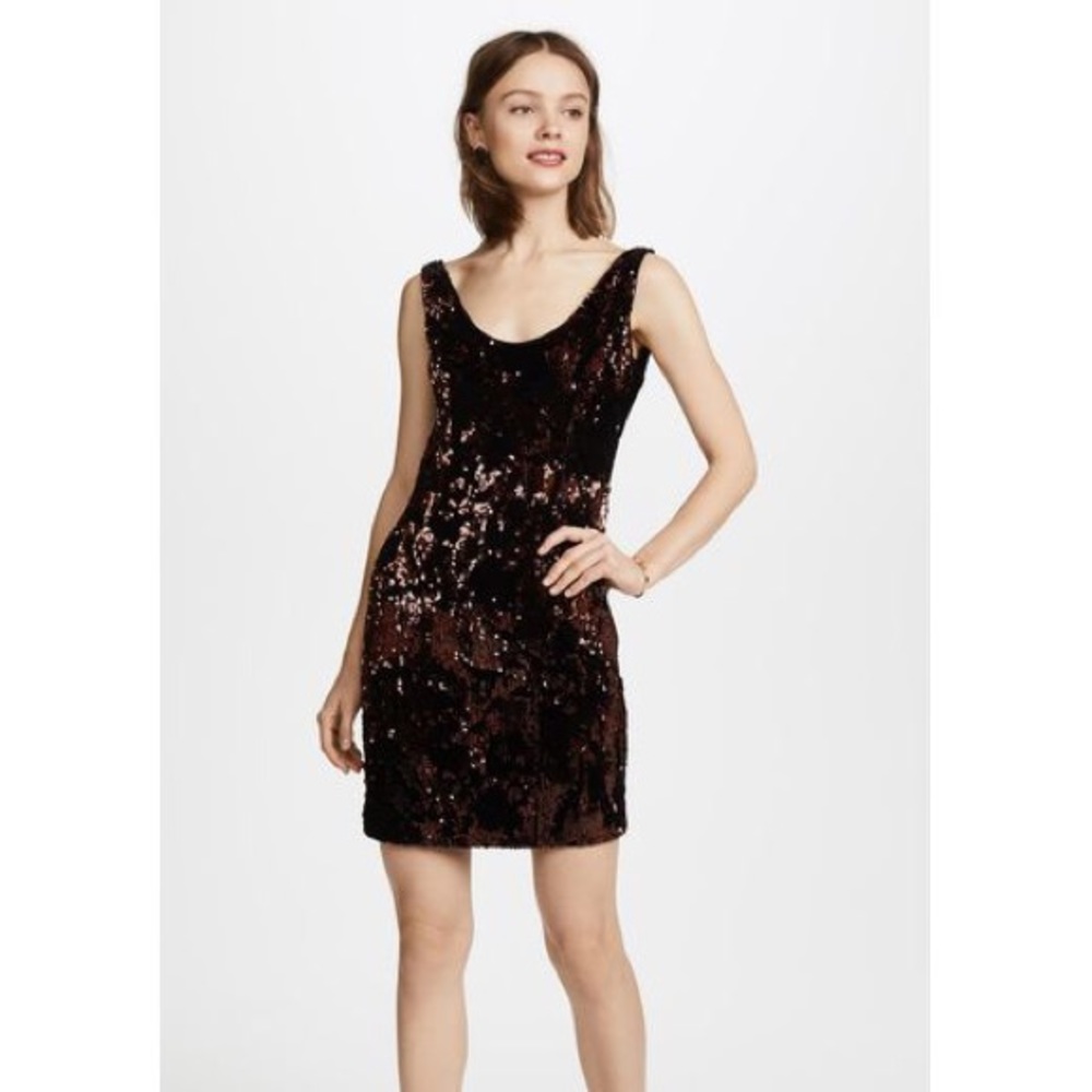 Milly Cora Sequin Mini Dress